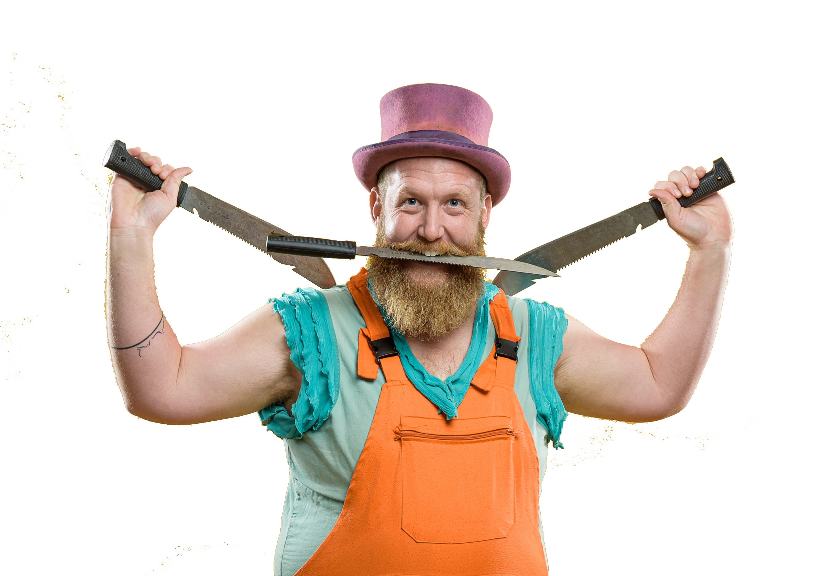 חיוך עם חרבות מצטלבות